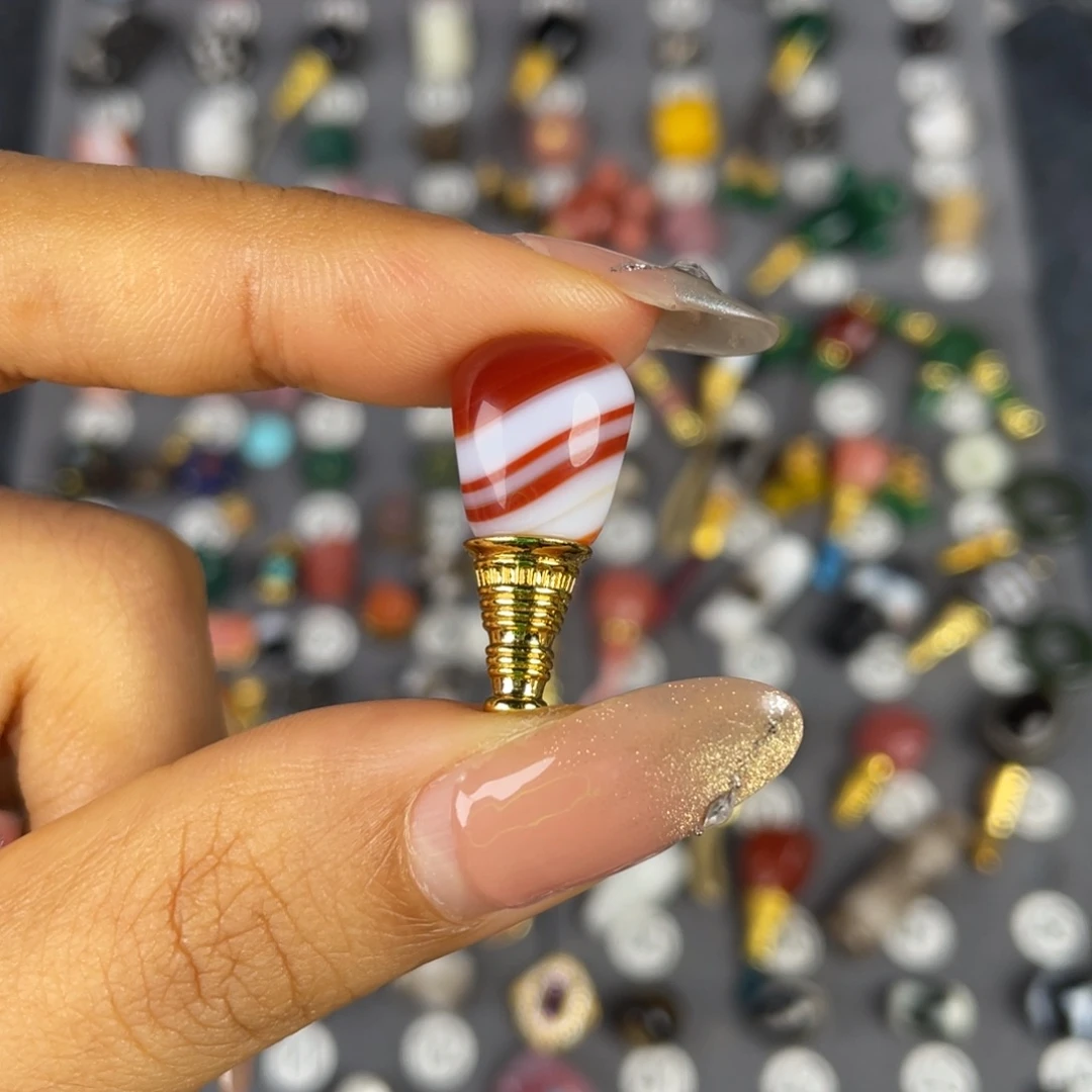 合金配饰玛瑙/玉髓