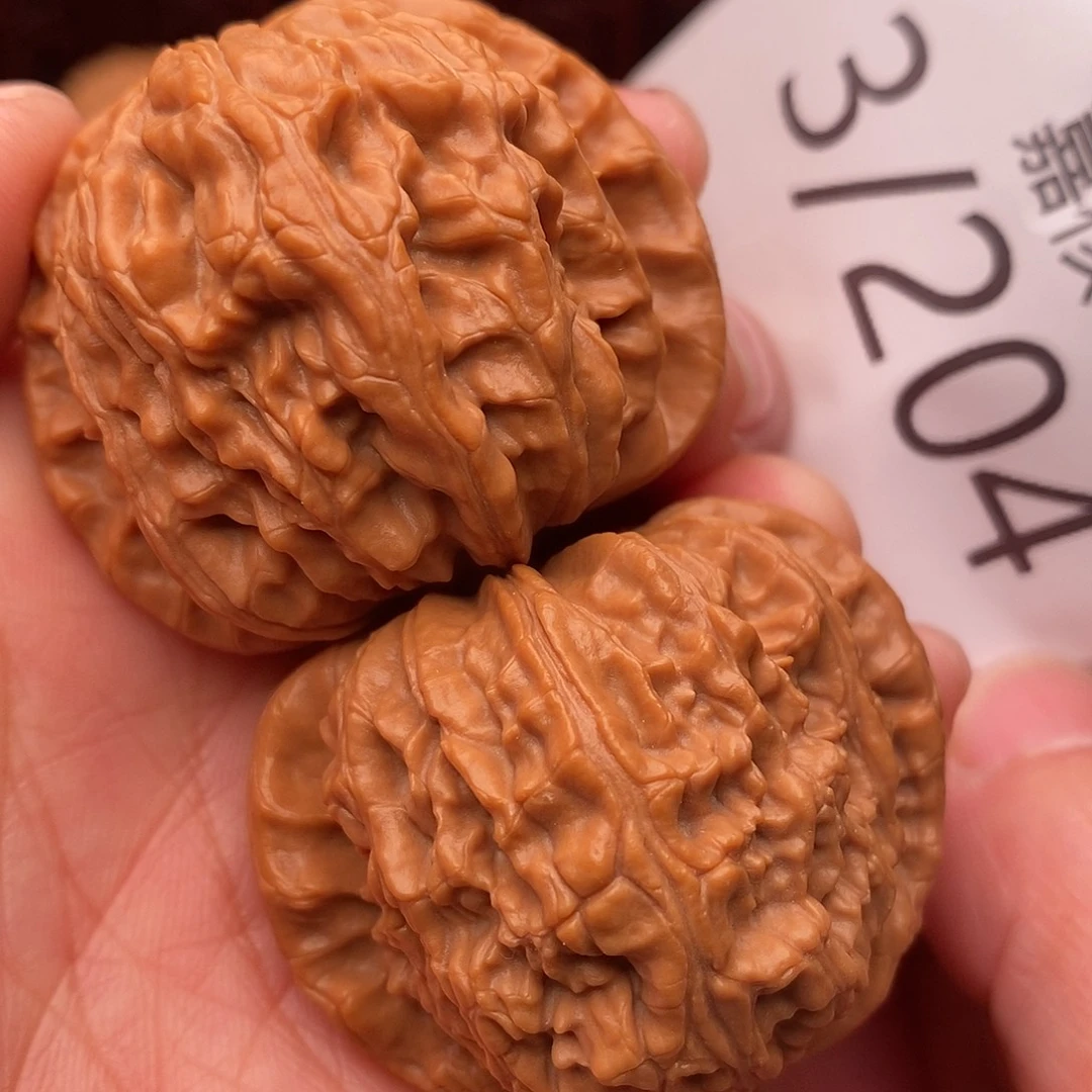 把件文玩核桃42白狮子