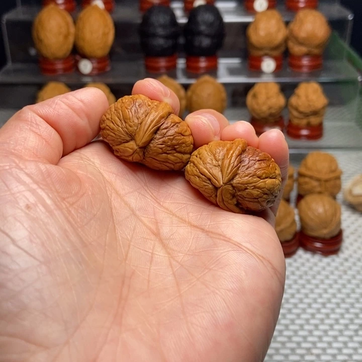 把件文玩核桃1半壁