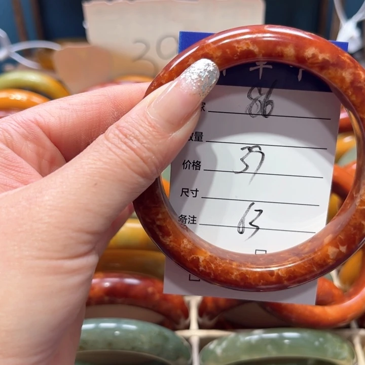 蛇纹石玉手镯未镶嵌喵*咪