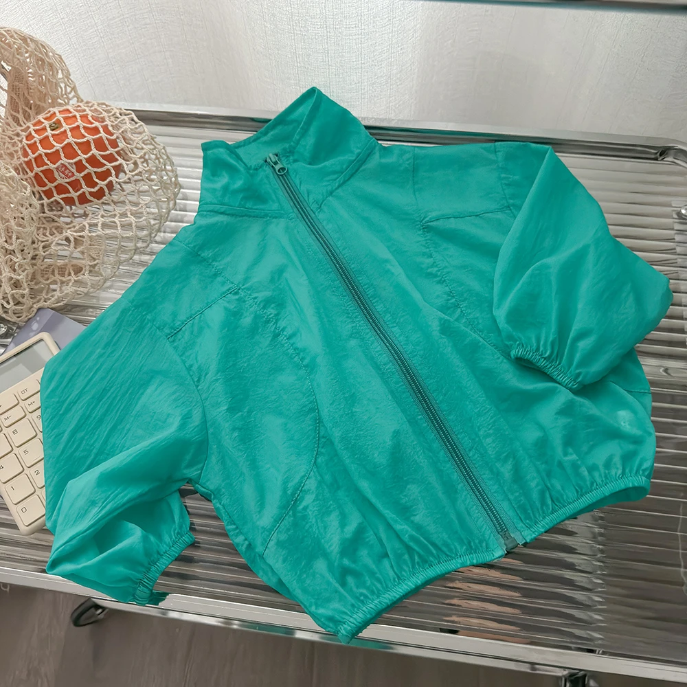 夏季新款男童休闲轻薄纯色防晒衣薄款洋气