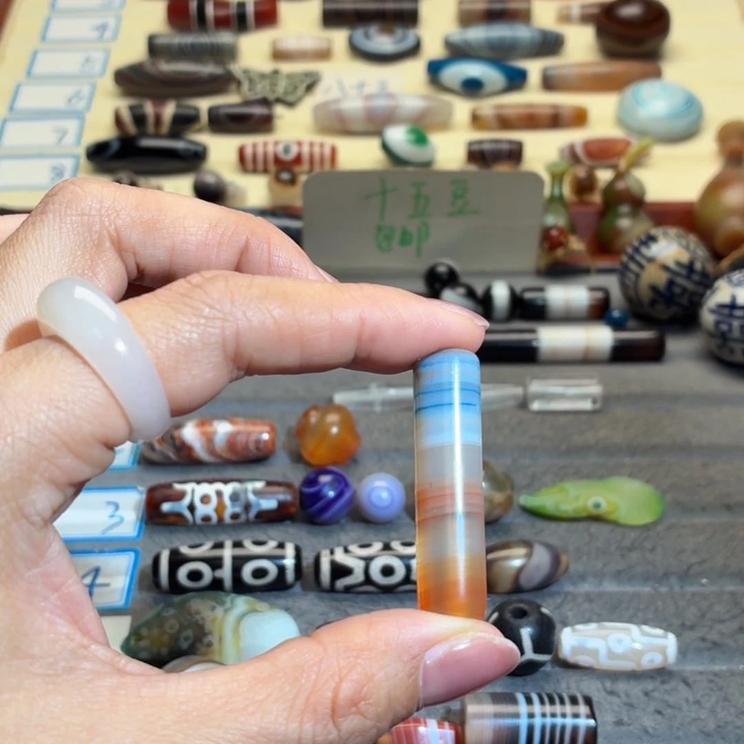 冬***呆玛瑙/玉髓合金颈饰