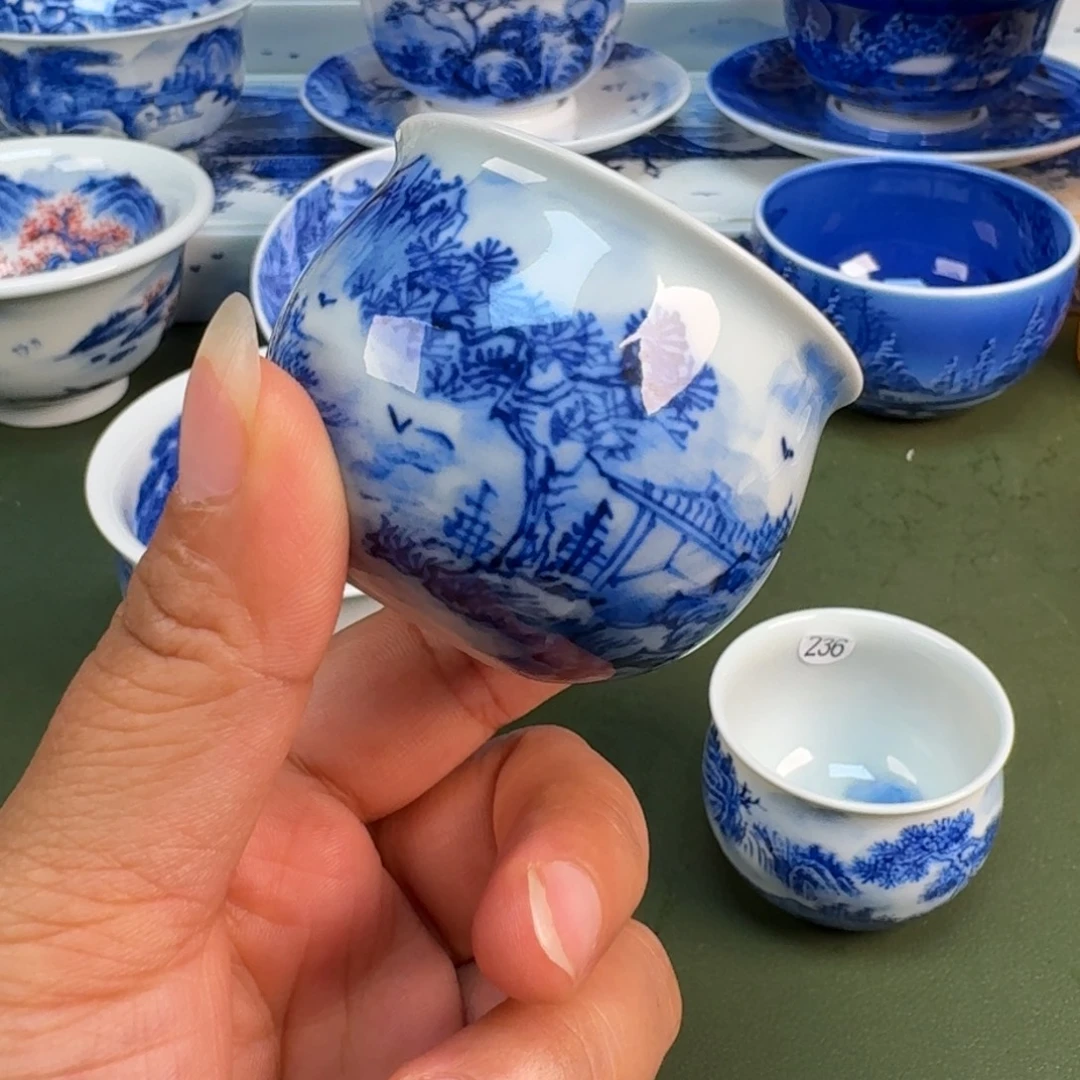 景德镇纯手绘茶器圆圆241