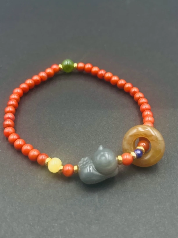 和田玉手链手工时尚