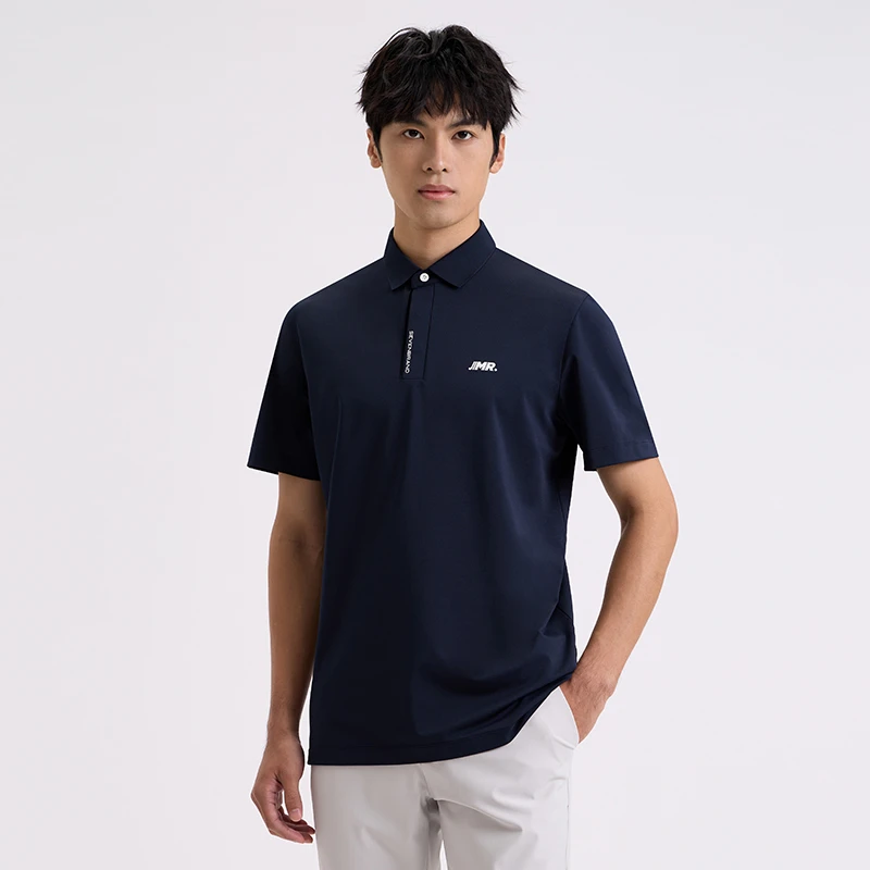 seven7/柒牌男子专柜春夏时尚休简约闲透气短袖POLO衫