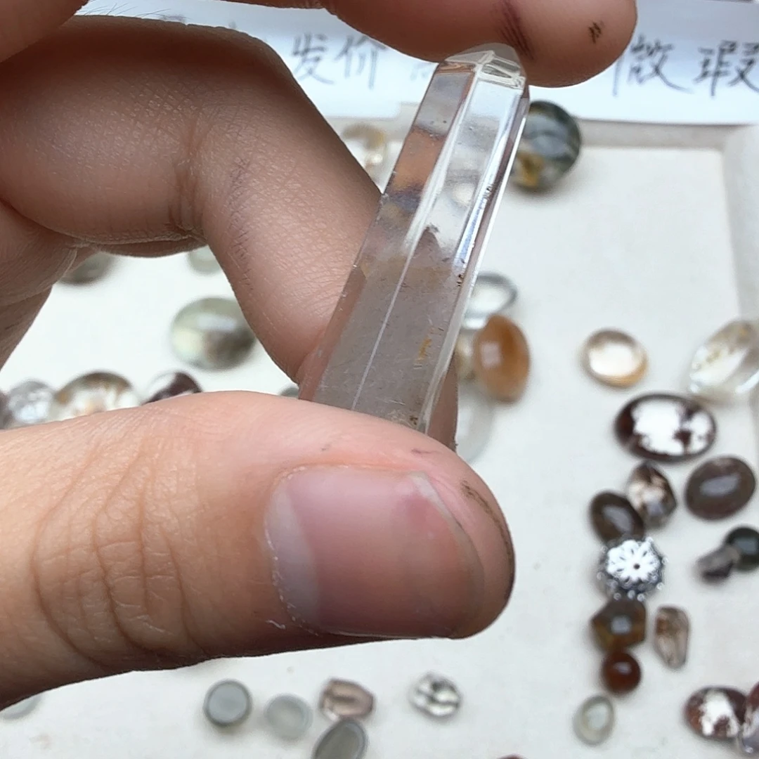 蒋***）未镶嵌珠宝半成品紫晶