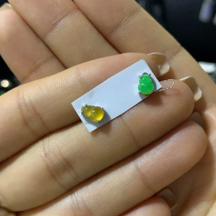 翡翠银S925镶嵌戒指