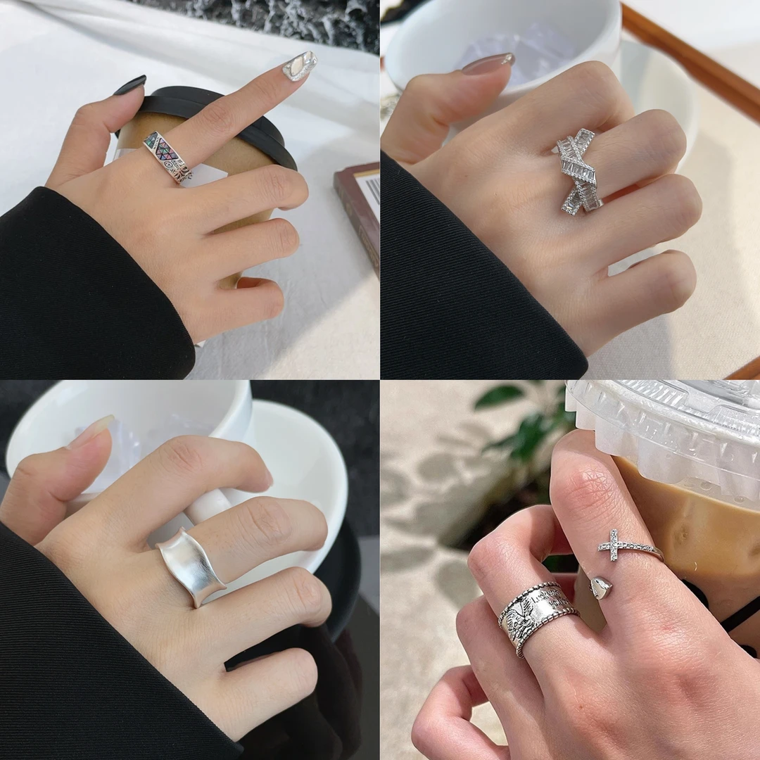 925银戒指 5号盘链接    编号201-250