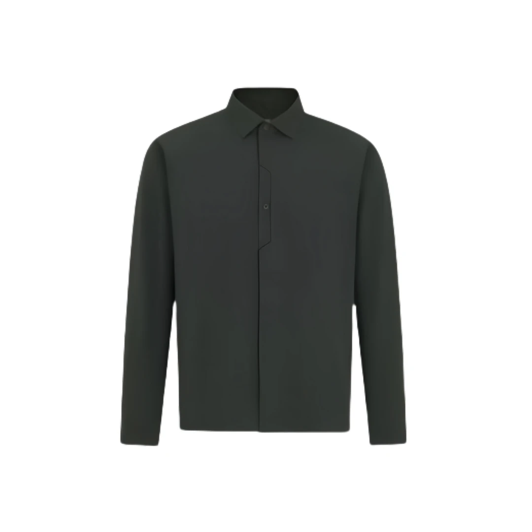 轻奢商务长袖衬衫轻量化运动透气排湿上衣