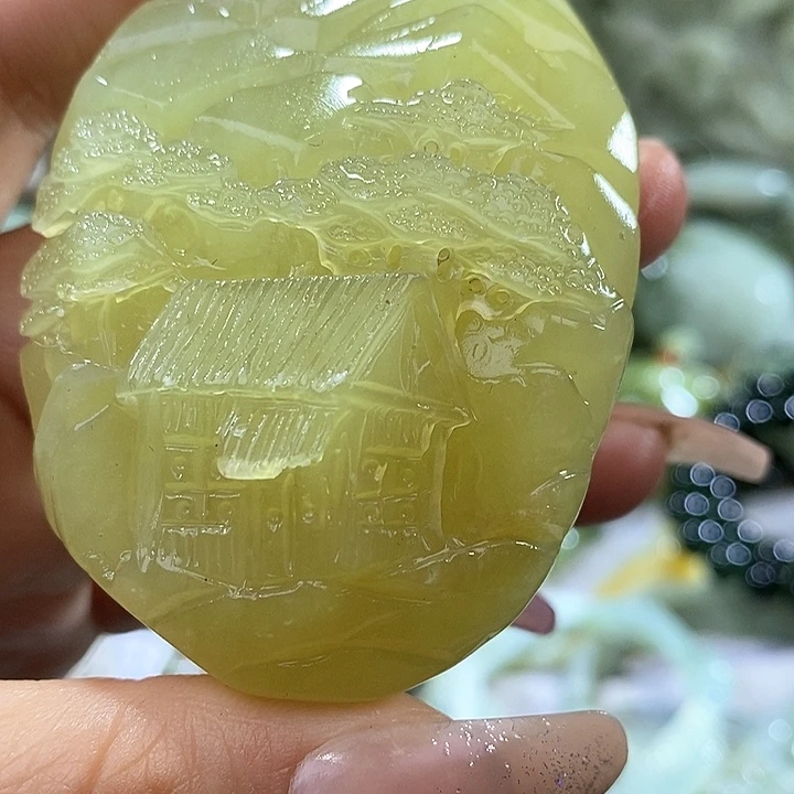 岫玉岫玉手把未镶嵌