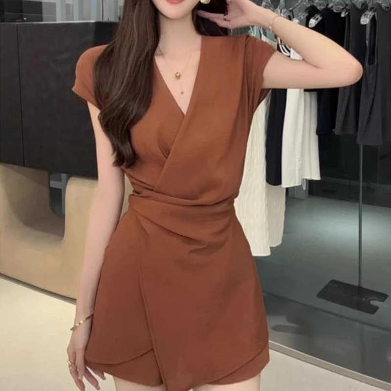 【两件套】A280 夏季搭配一整套时尚减龄收腰两件套装女