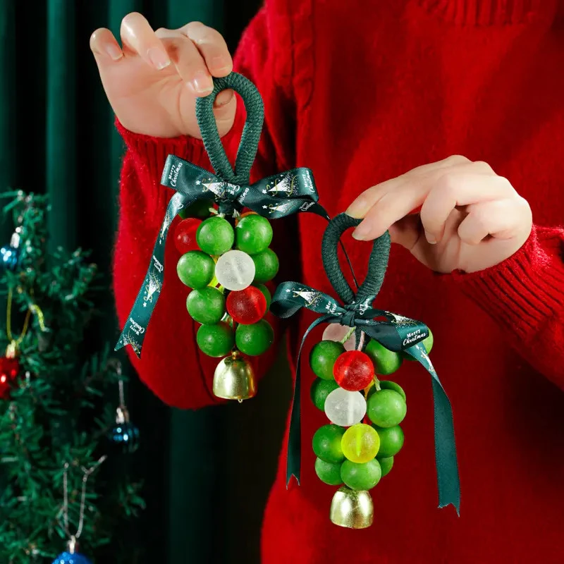 圣诞节礼物饰品实用创意葡萄形状香皂礼物氛围感场景布置居家日用