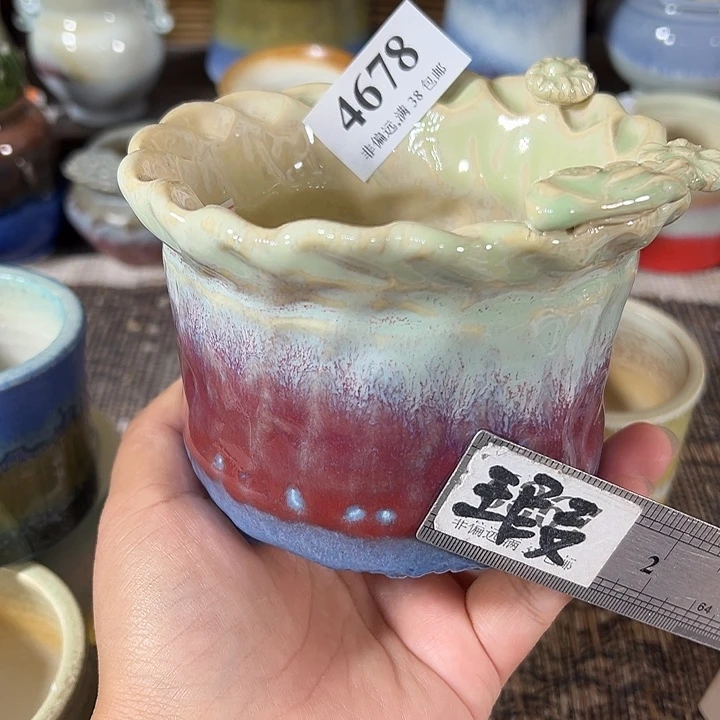 口9 手工花盆满30包邮