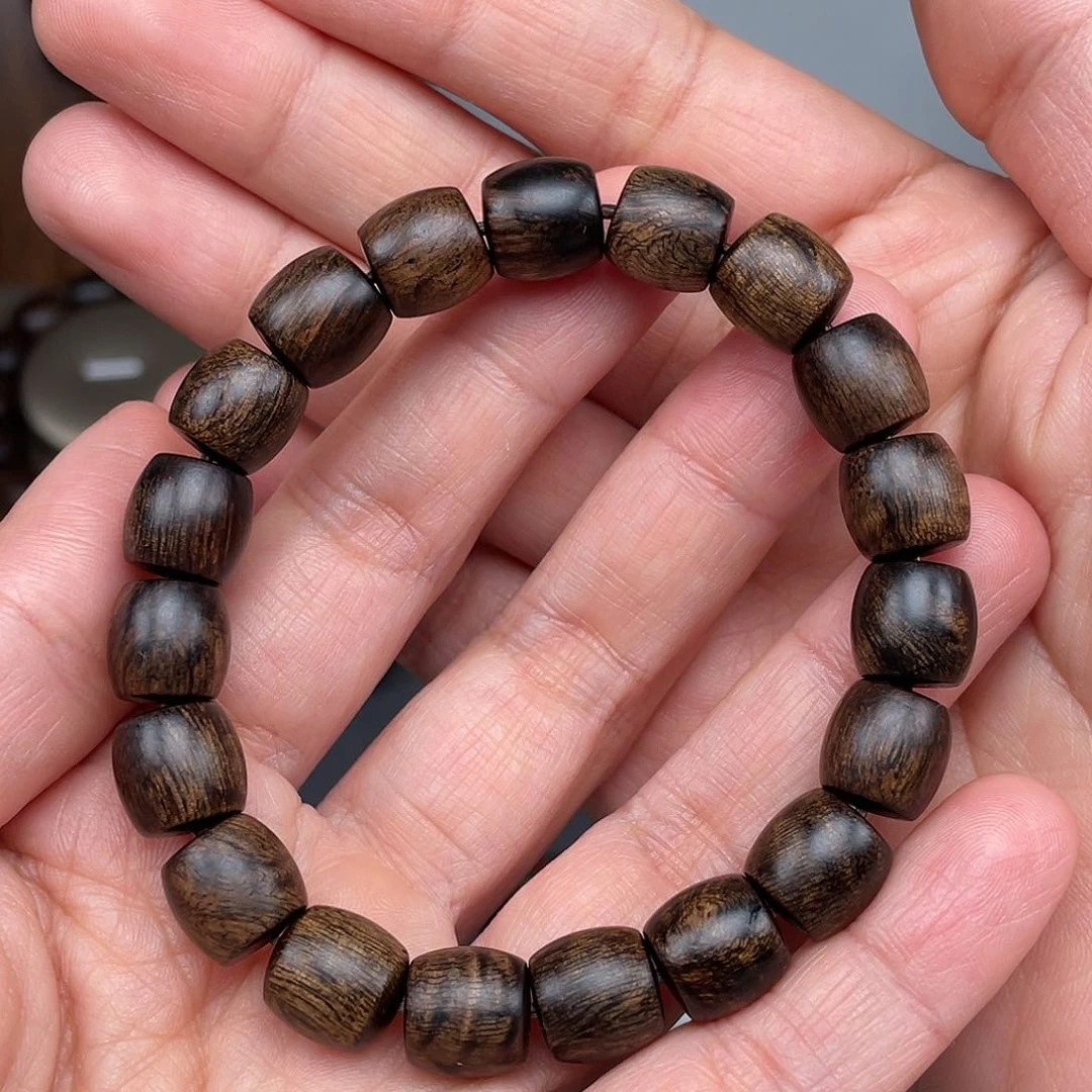 沉香手串越南芽庄黄棋楠雷击瘤疤