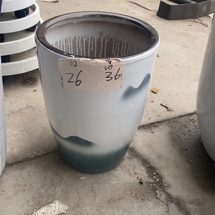 低腰锥形山水中 口26/36