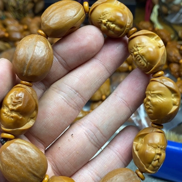 橄榄核手串/手链橄榄核雕工艺手串