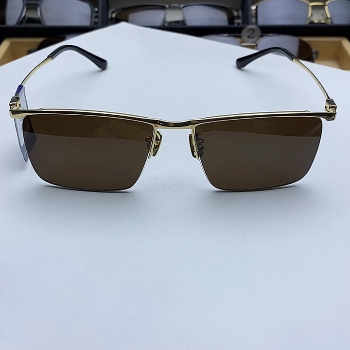 水晶天然水晶眼镜未镶嵌金*