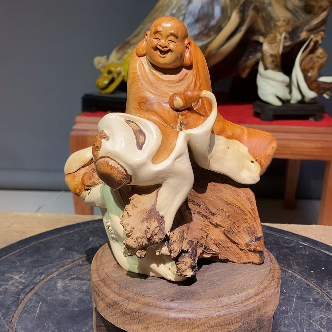 柏木（崖柏）崖柏木雕刻