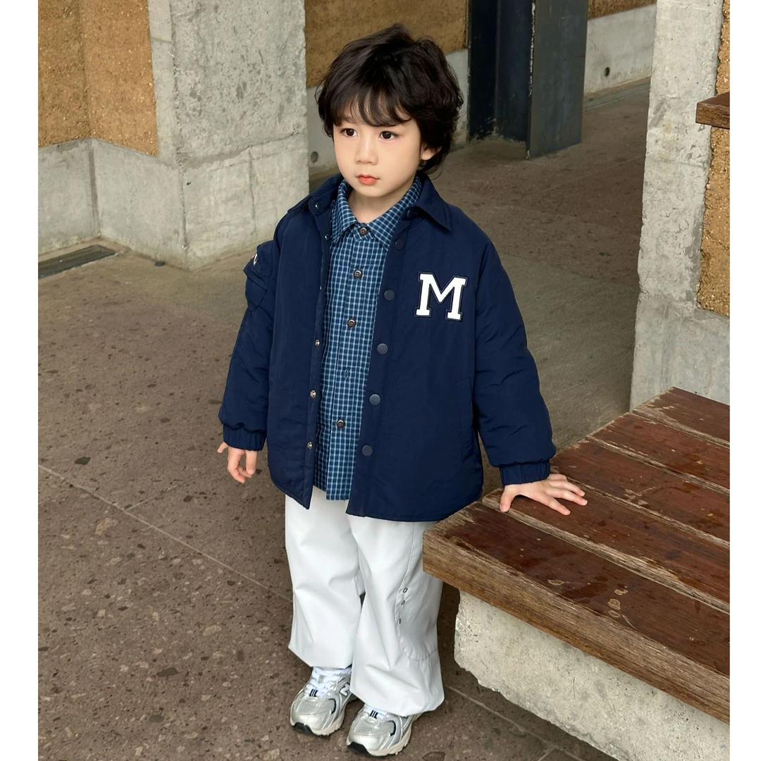 【3M雪丽棉夹克】棉烊家儿童秋冬保暖日韩休闲百搭防风棉服外套
