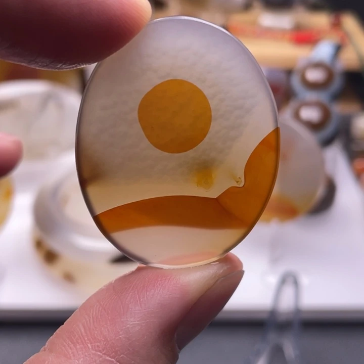 玛瑙/玉髓未镶嵌吊坠(不含链)