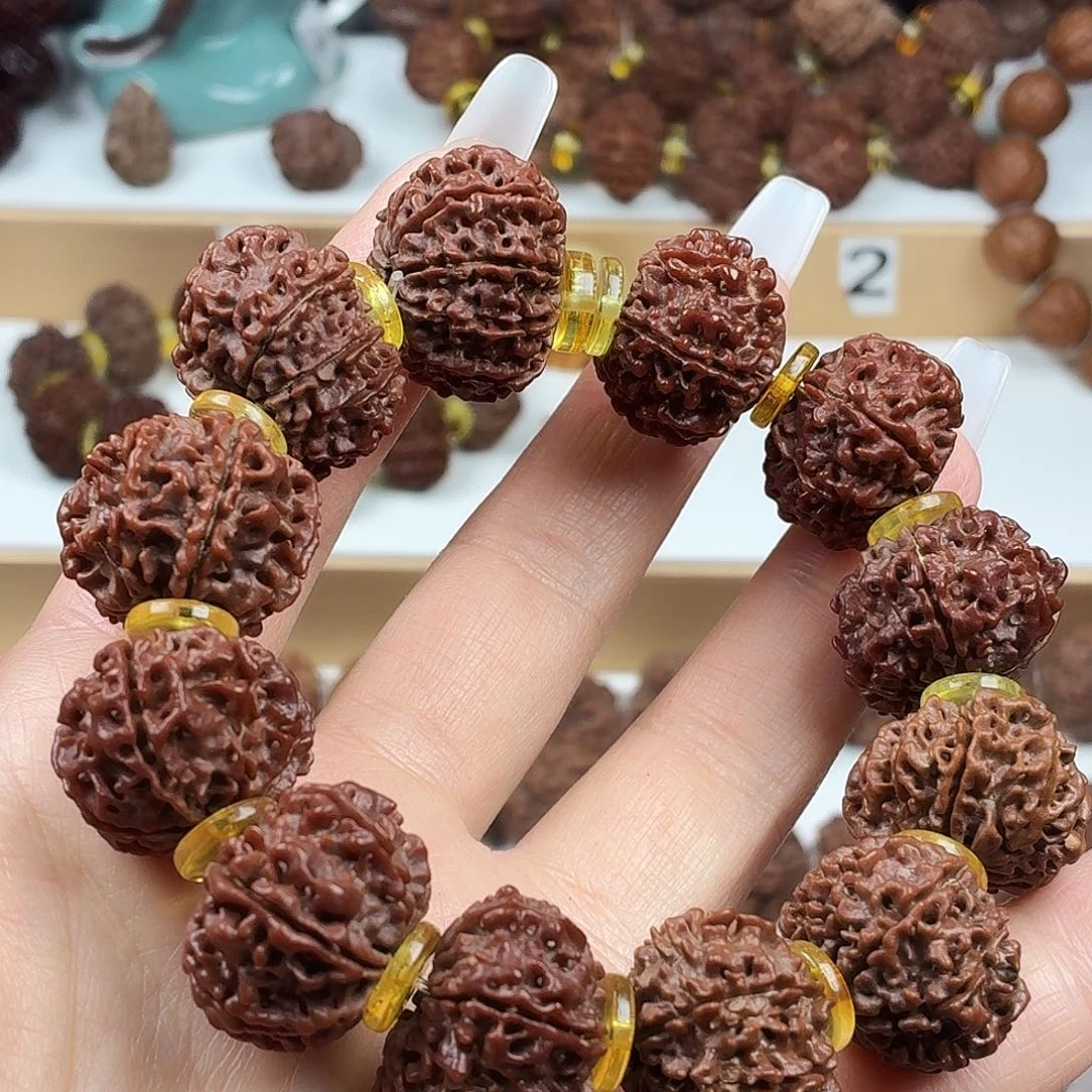 手串金刚菩提原生态老籽九瓣