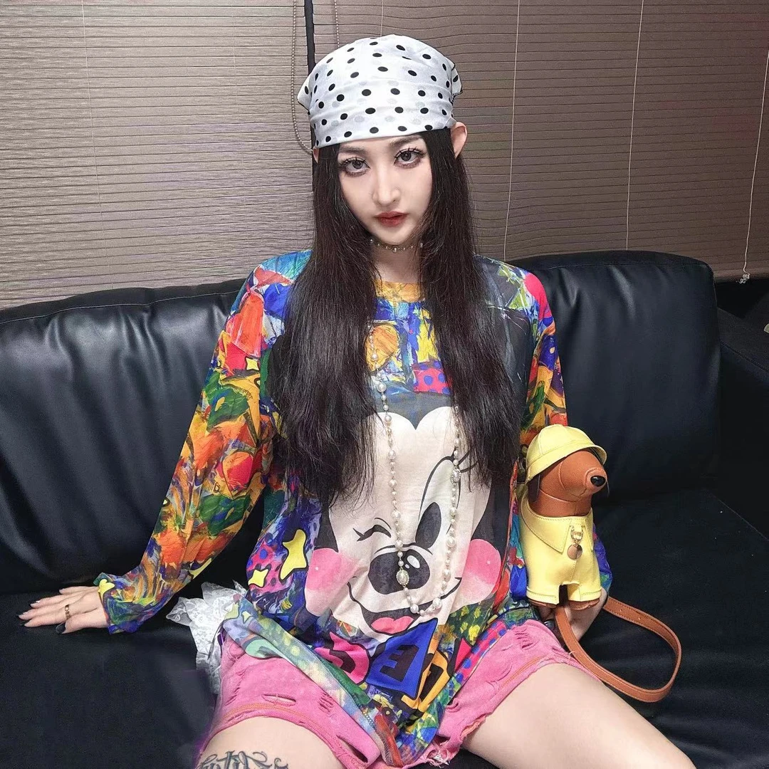 LL【女王优选】轻奢高端时尚气质设计师防晒长袖衫11832女款网红