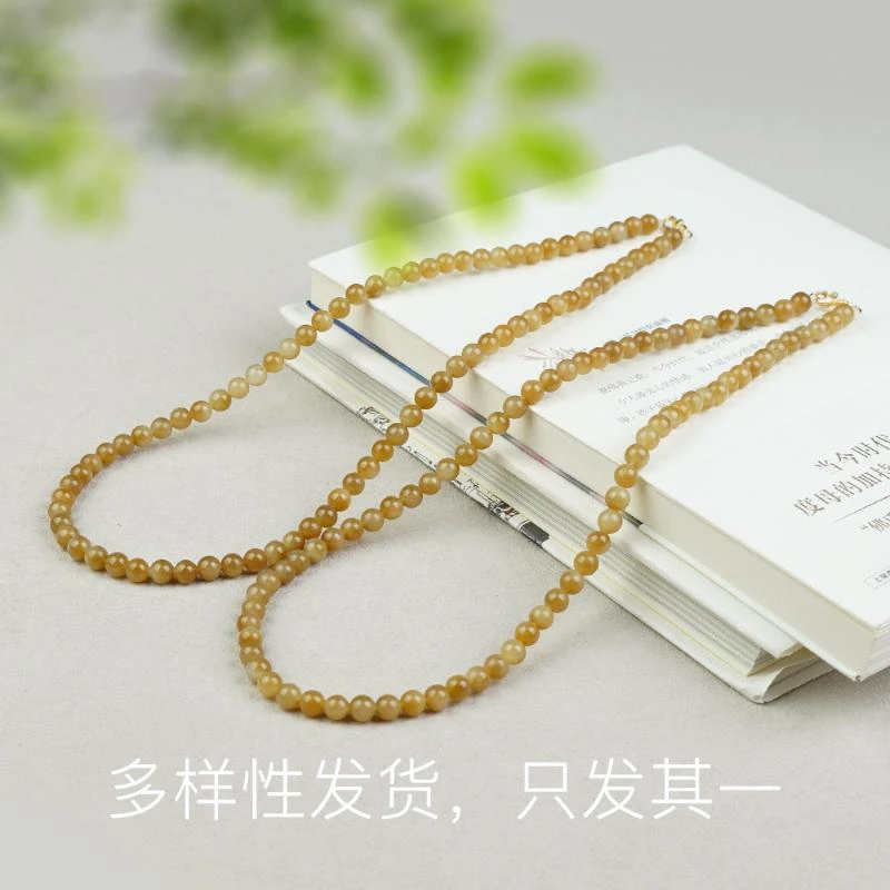 【香掌柜】糖黄项链【多样性发货，发一件】