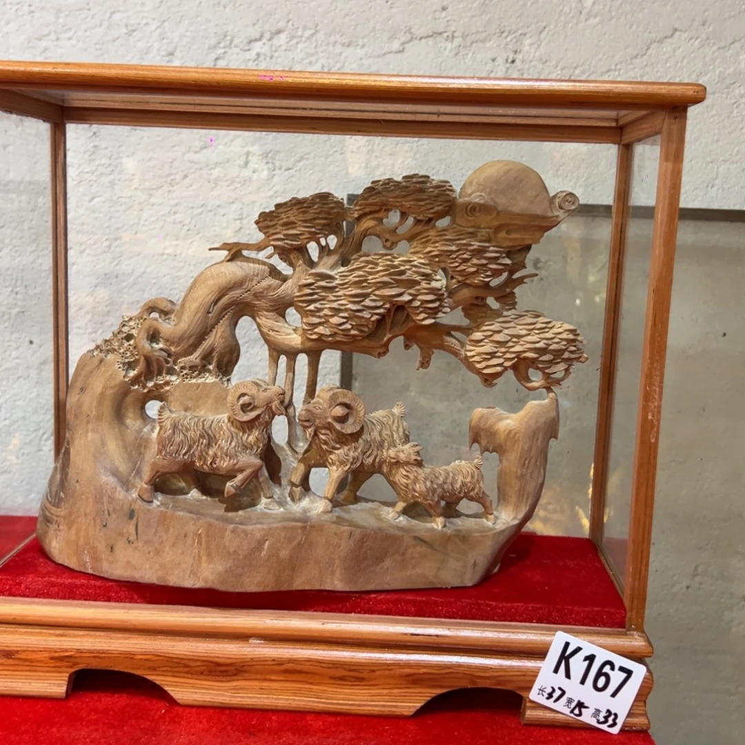 h***r楠木老山檀木雕木雕