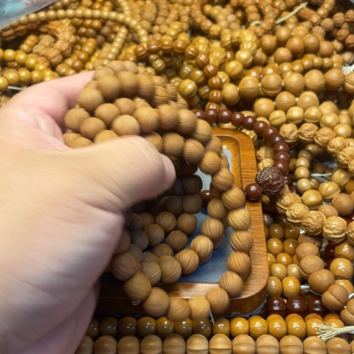 猴头核桃二等定风珠手串