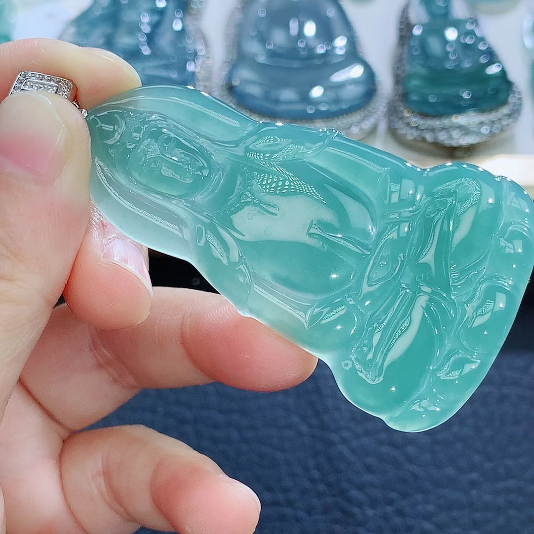 未镶嵌挂件翡翠翡翠