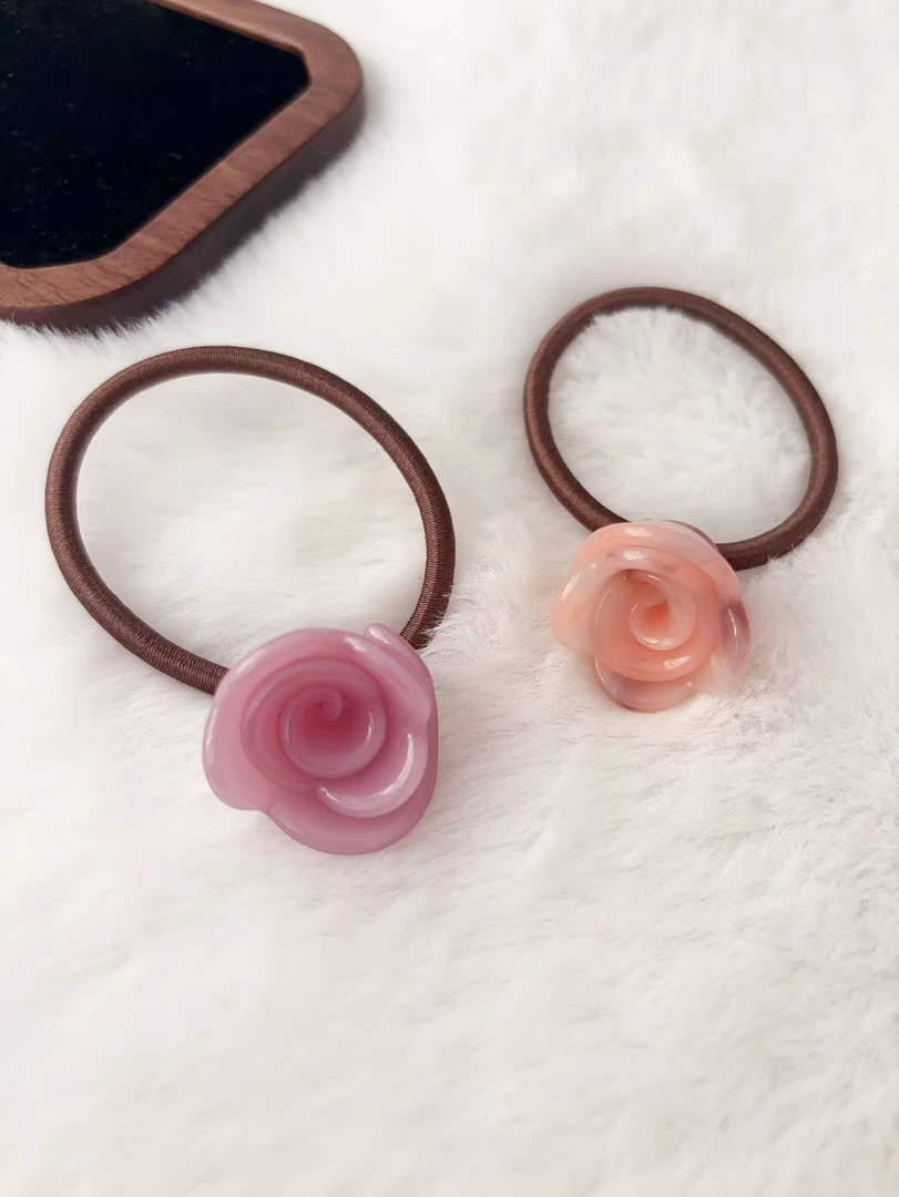 时尚花朵百搭发绳A475