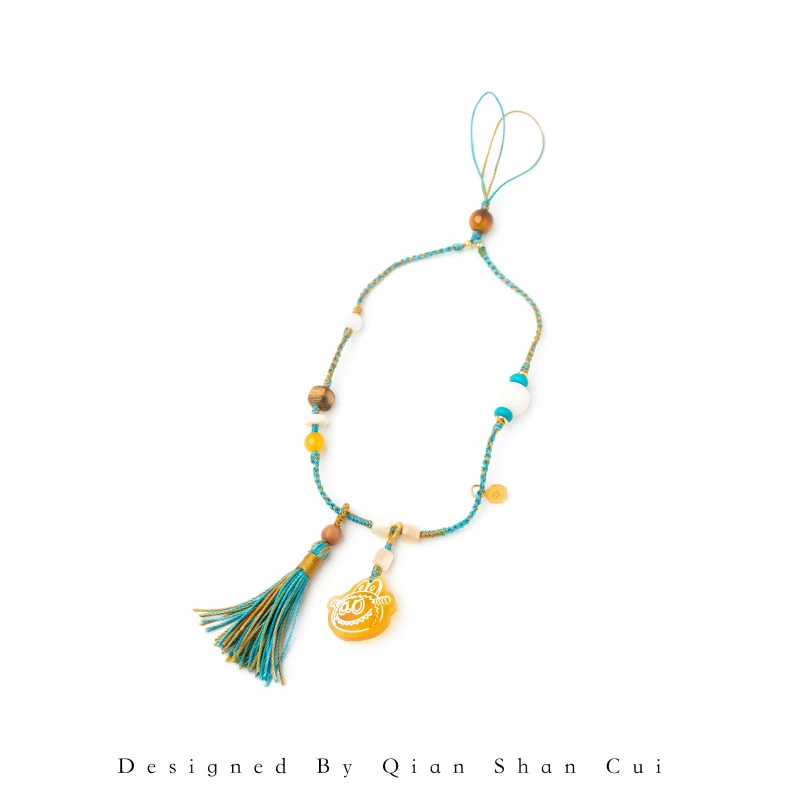 labubu蜜蜡手机挂件  MY3008HL