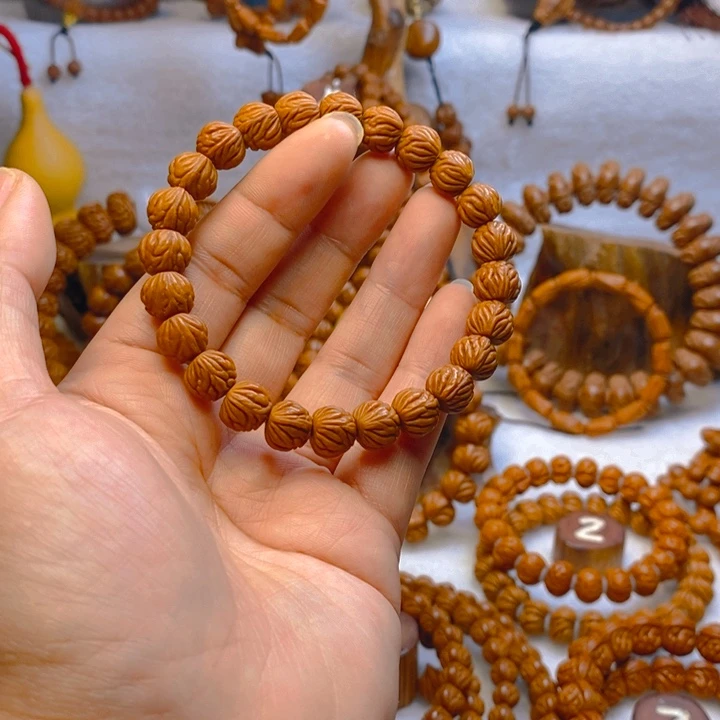 吊坠桃核天***行野生小飞龙单圈