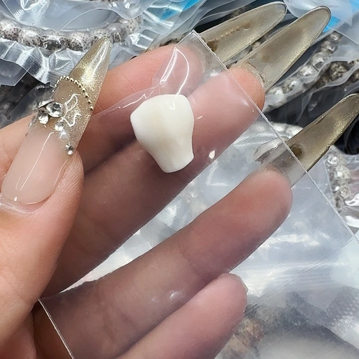 驼骨其他459配饰鲨鱼背三通对孔11左右尺寸