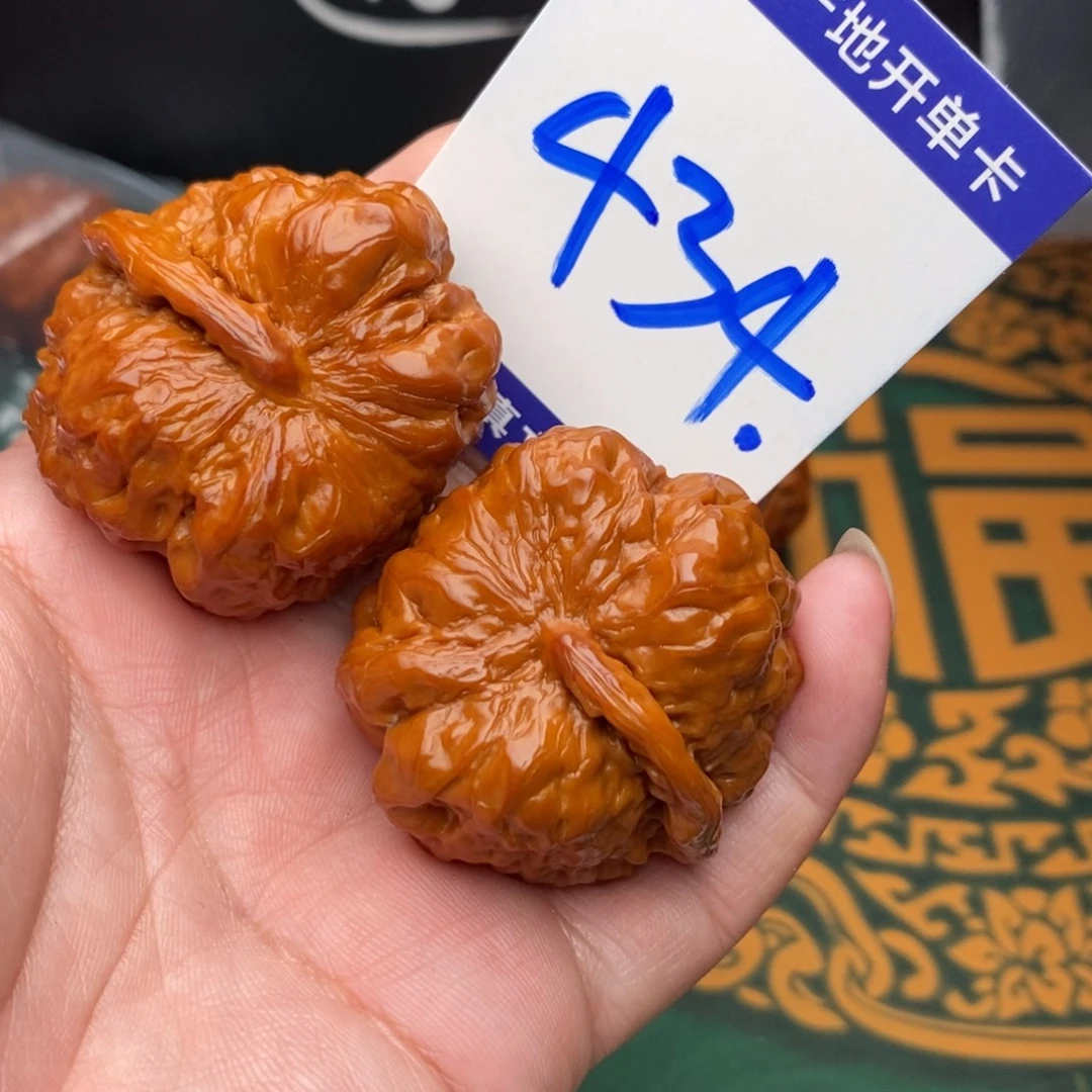把件文玩核桃一根筋