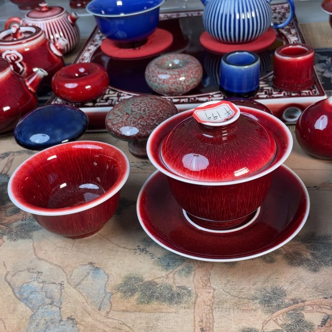 用***8景德镇原矿釉套组