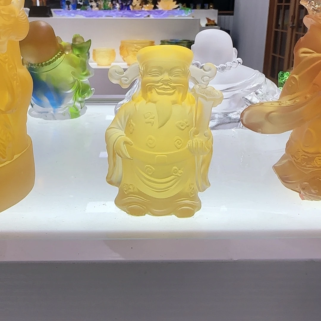 手工艺品琉璃小财神