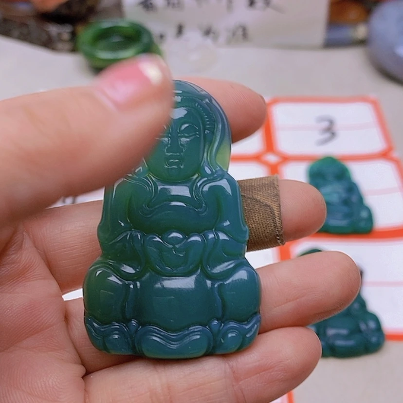 【闪购商品】未镶嵌玛瑙/玉髓珠宝半成品静**天