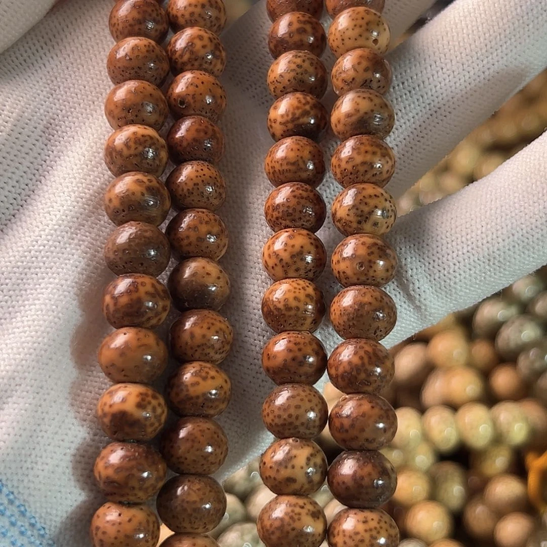 星月菩提手串无*星月菩提原生态