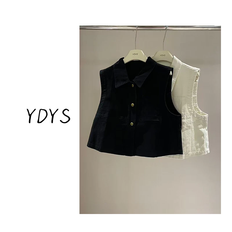 【YDYS】25K00922 2025新款时尚气质小众马夹