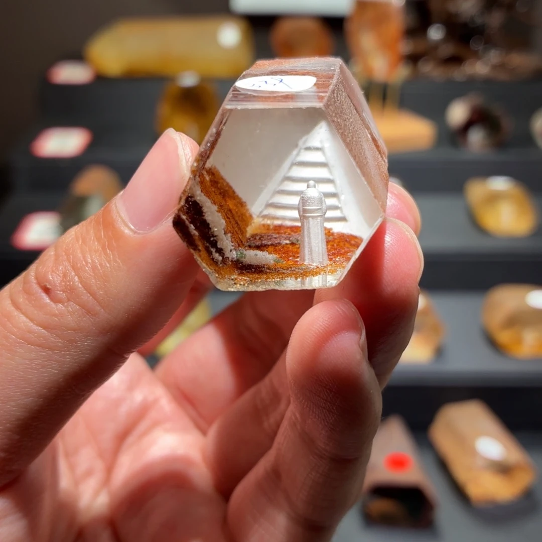 未镶嵌水晶珠宝半成品
