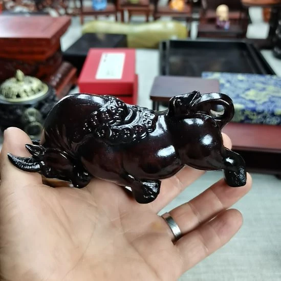 金钱牛摆件十五公分