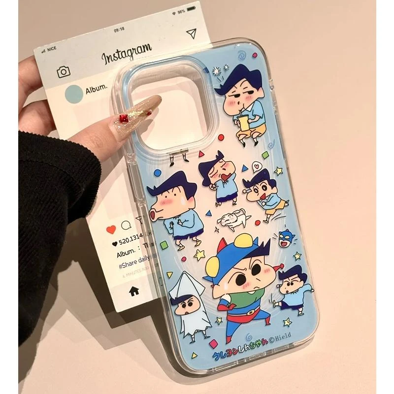 奥菲顿卡通风间动感超人适用iPhone16/15pro大孔苹果12手机壳13套