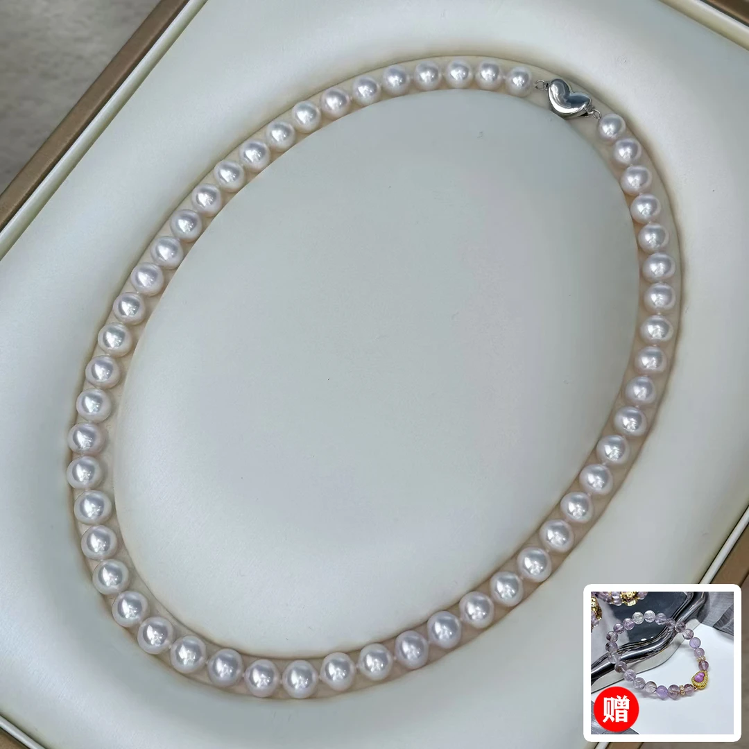 【小彤专属】【小花珠】天然淡水正圆珍珠满串RY8161