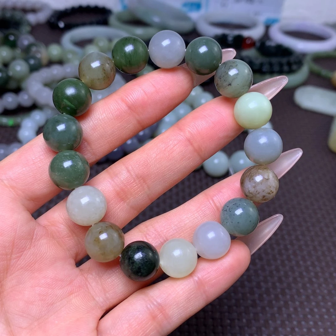 未镶嵌手串和田玉卡12