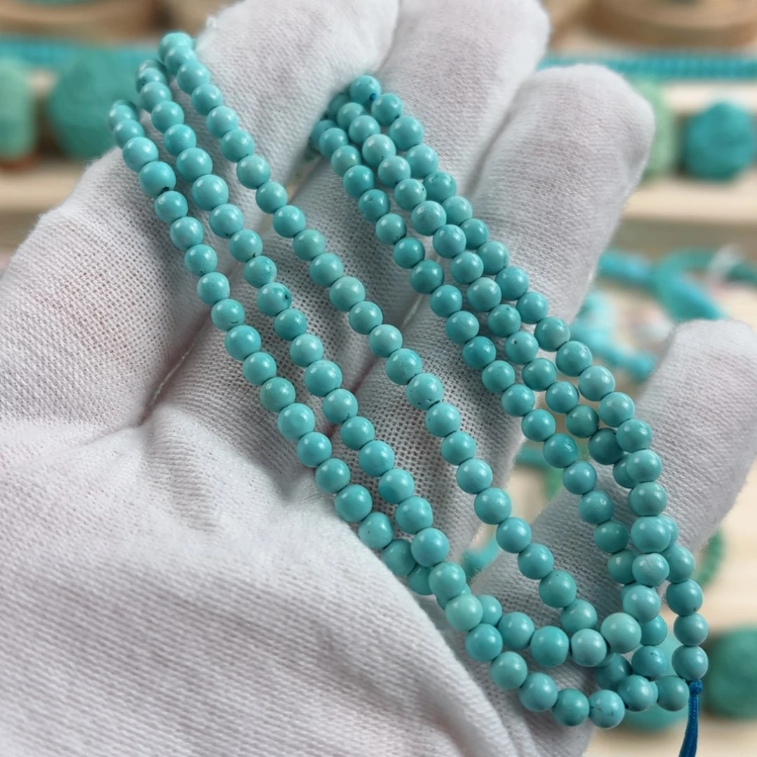 未镶嵌绿松石小米链