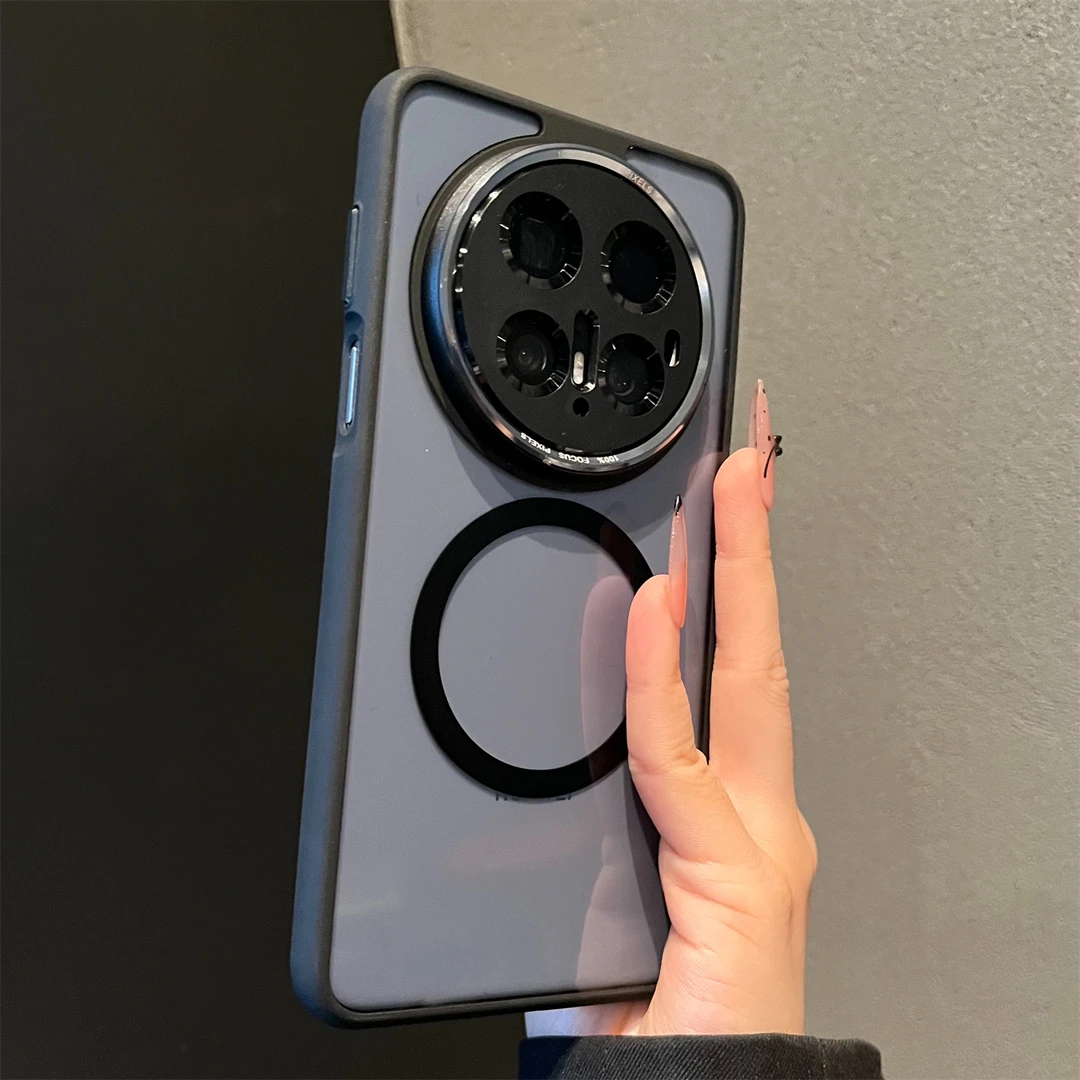 简约高级感强力磁吸适用华为mate70pro+手机壳mate60pro小众个性