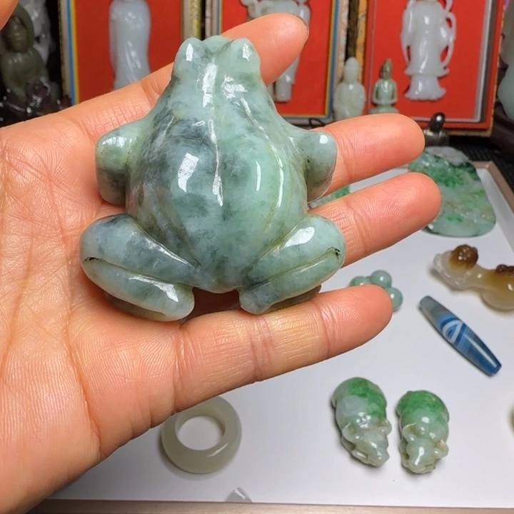 *****翡翠未镶嵌颈饰翡翠把玩件时尚百搭