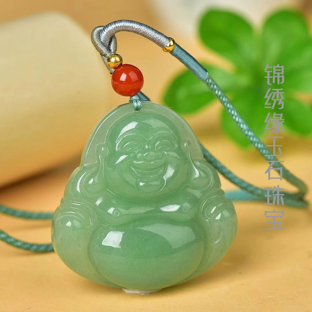 天然东陵玉大佛公玉石项坠女款百搭玉佛公拍一发一多样性发货