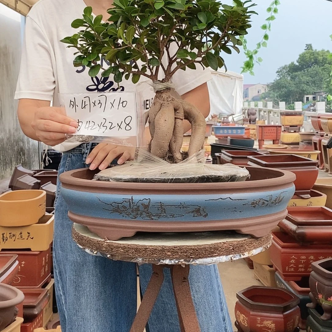 花盆段泥紫砂花盆